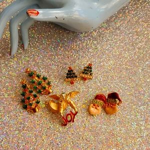 Vintage earrings lot